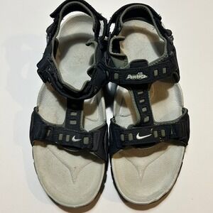 Teva Verra Dark Green Grey Strappy Hiking Water Sandals 1006263 Womens 9